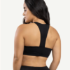 Sports Bra With Leopard-print And Black Splice - Image 2