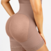 Sexy Lace Firm Compression Latex Buttocks Lifting Shapewear - Image 11