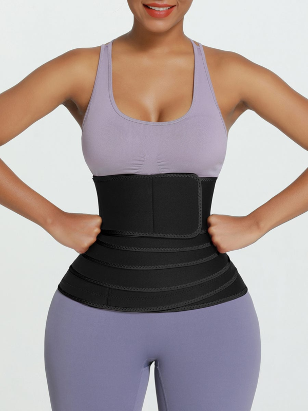 Neoprene Tummy Control Fat Burning Fitting Waist Trimmer Wrap Shaper Belt - Image 6