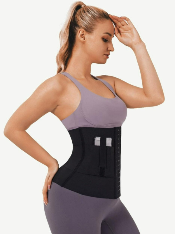 Segmented and Adjustable Waist Trainer Provides Slimming Bariatric Stomach Compression