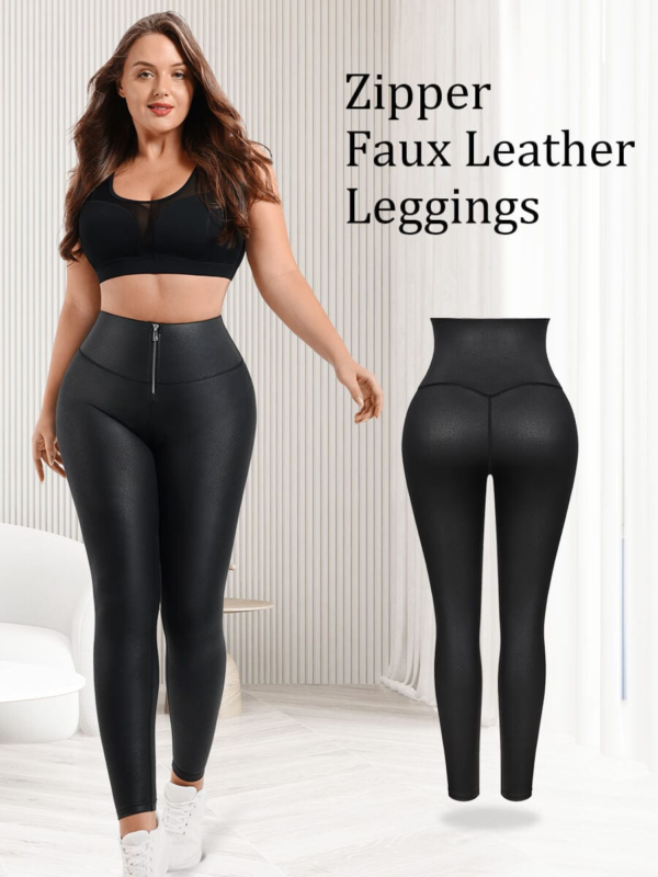 High Waist Tummy Control Control Active Stretch Pants - Image 7