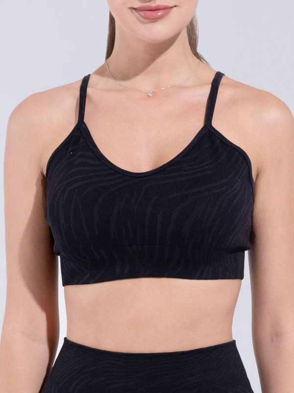 Shockproof Fitness Strap Outer Wear Bra - Image 10