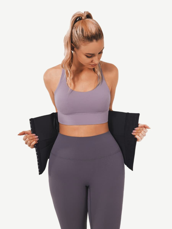 Segmented and Adjustable Waist Trainer Provides Slimming Bariatric Stomach Compression - Image 5