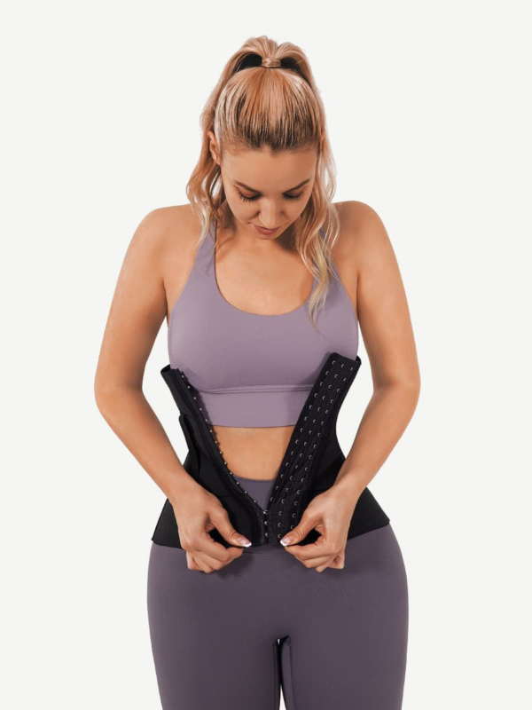 Segmented and Adjustable Waist Trainer Provides Slimming Bariatric Stomach Compression - Image 6