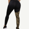 Sports Bra With Leopard-print And Black Splice - Image 7