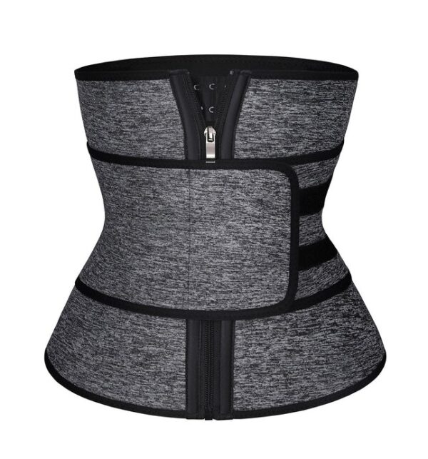 6 Steel Bones Waist Trainer With Belt Slimming Belly - Image 11