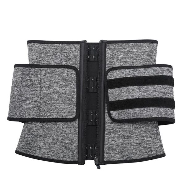 6 Steel Bones Waist Trainer With Belt Slimming Belly - Image 13