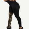 Sports Bra With Leopard-print And Black Splice - Image 8
