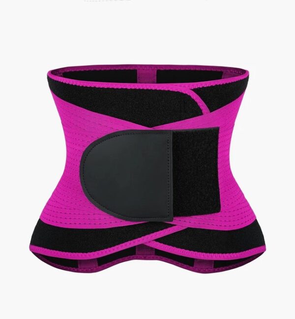 Black 5 Plastic Bones Neoprene Waist Trainer Belt Tummy Training - Image 10