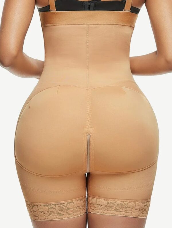 Lace Trim Shaping Full Body Shaper Big Size Abdomen Control - Image 7