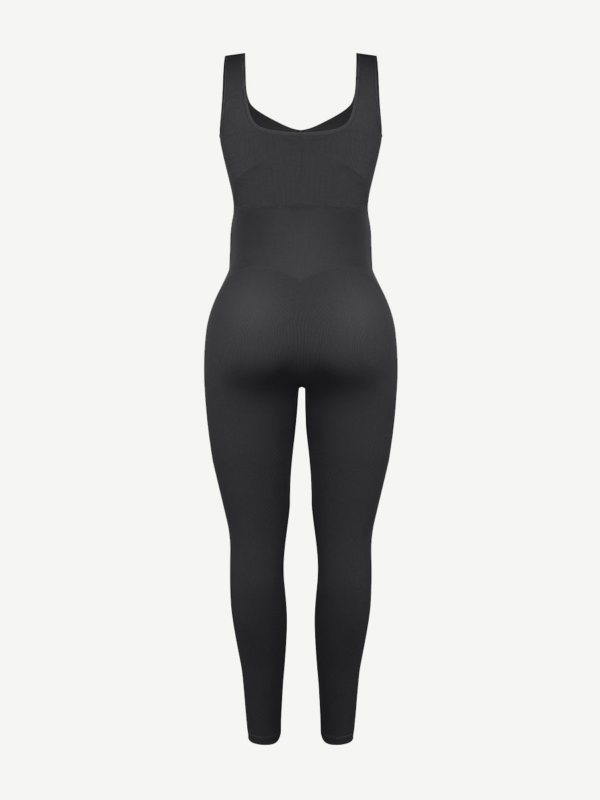 Seamless Eco-friendly Back Lifting Abdominal Supports Maternity Catsuit Jumpsuit - Image 13