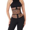 Miracle Zipper African Printing Latex Waist Trainer Slim Waist Colombian Waist Trainer - Image 4