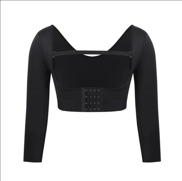 Natural Postsurgical Shaping Anti-Shake Chest Elastic Hook Adjustment Top Breathable Shaperwear - Image 4