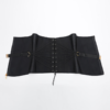 U-Shaped 10 Steel Bones Latex Waist Trainer with Fan Lacing and Front Buckle Adjustment - Image 4