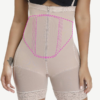 Women Skin Color Solid Color Compression Board Post Surgery - Image 3