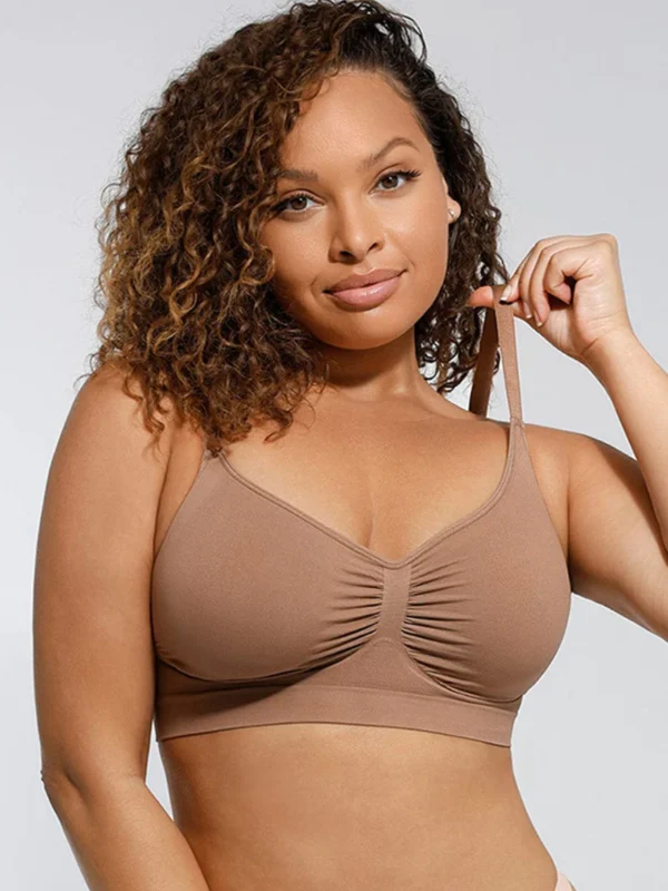 Wireless Supportive Shaping Bra with Adjustable Straps - Image 19