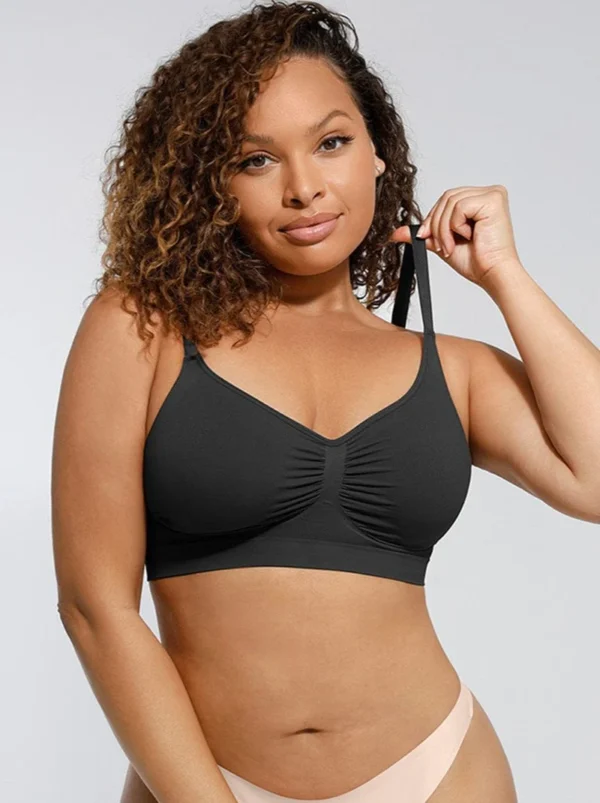 Wireless Supportive Shaping Bra with Adjustable Straps - Image 26