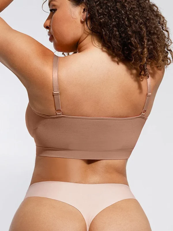 Wireless Supportive Shaping Bra with Adjustable Straps - Image 17