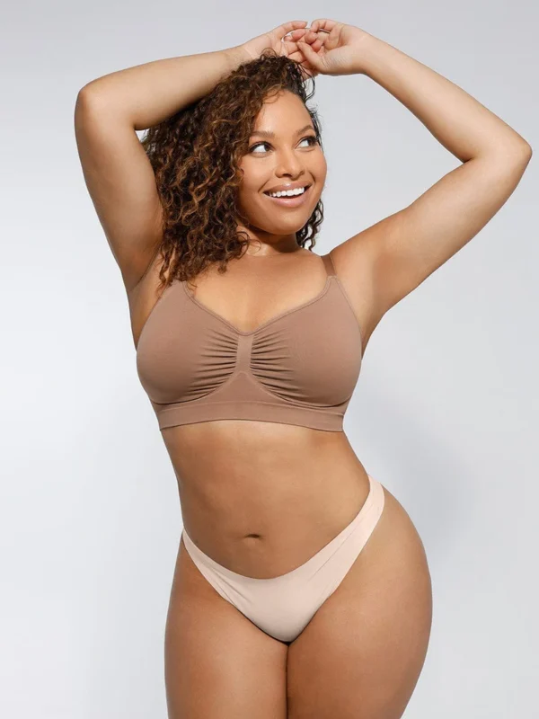 Wireless Supportive Shaping Bra with Adjustable Straps - Image 16