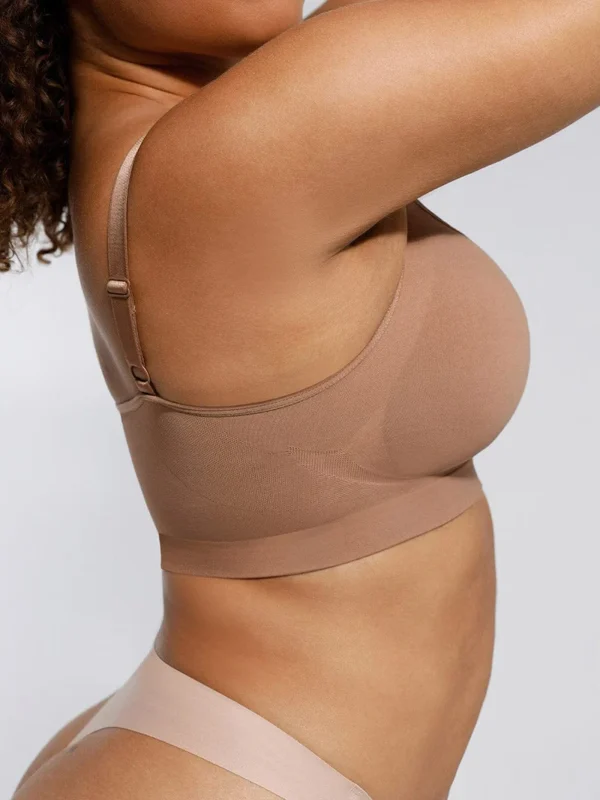 Wireless Supportive Shaping Bra with Adjustable Straps - Image 18