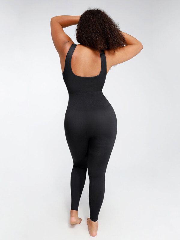 Seamless Eco-friendly Back Lifting Abdominal Supports Maternity Catsuit Jumpsuit - Image 6