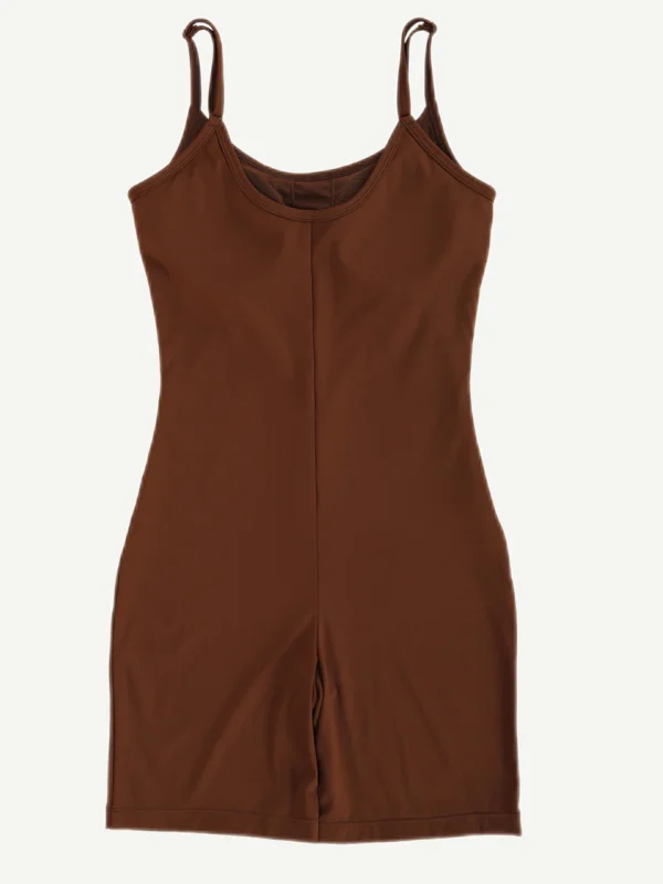 Mid-Thigh Fitness & Shaping Breathable Romper - Image 6