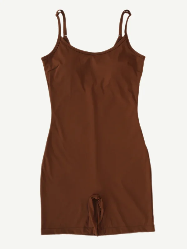 Mid-Thigh Fitness & Shaping Breathable Romper - Image 5