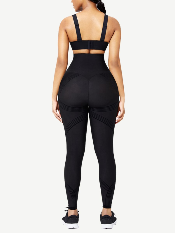 Seamless High Waist 3D Print Legging Curve Smoothing - Image 2