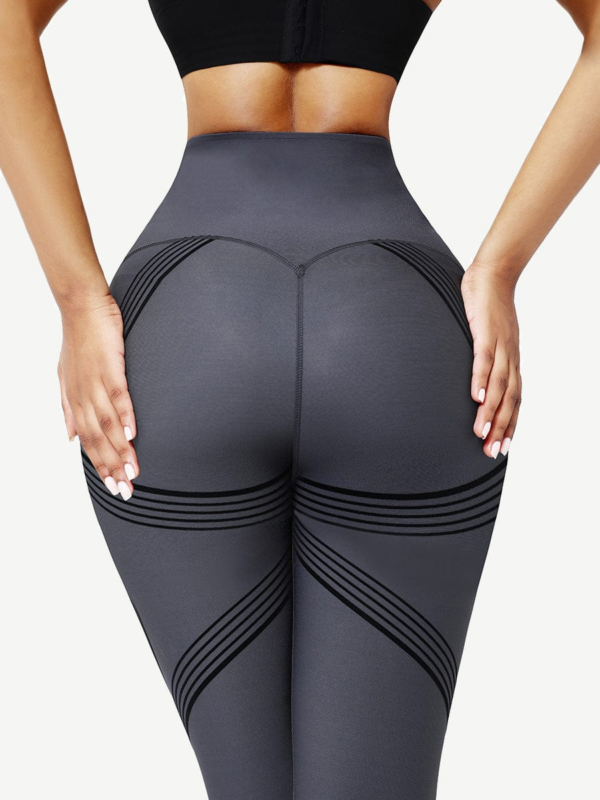 Seamless High Waist 3D Print Legging Curve Smoothing - Image 15