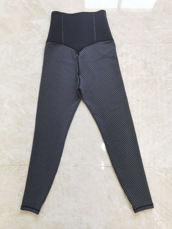 New Arrivals Hot Sauna Waist Trainer Leggings For Lady Tummy Trimmer - Image 7