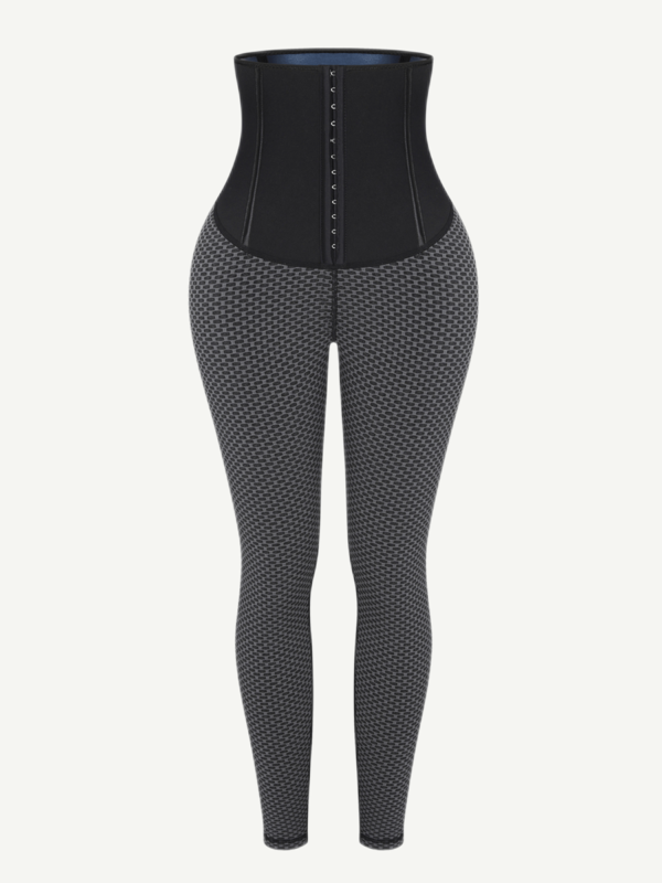 New Arrivals Hot Sauna Waist Trainer Leggings For Lady Tummy Trimmer - Image 6