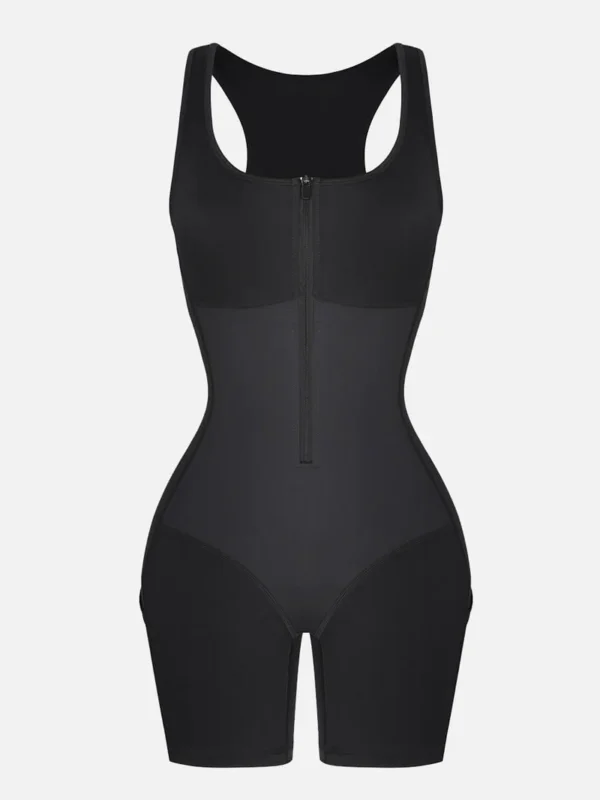 Stretch Athletic Sauna Bodyshaper With Pockets - Image 8