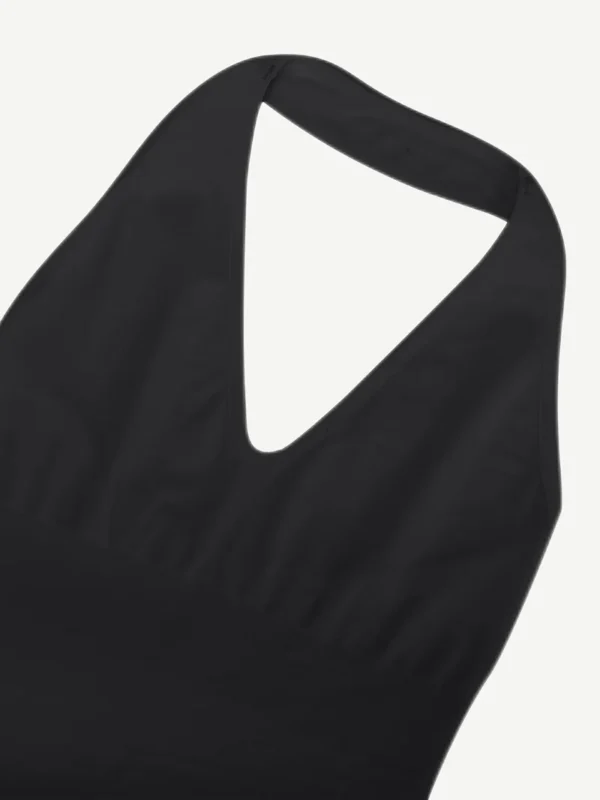 Seamless Hanging Neck Bodysuit Shapewear - Image 12