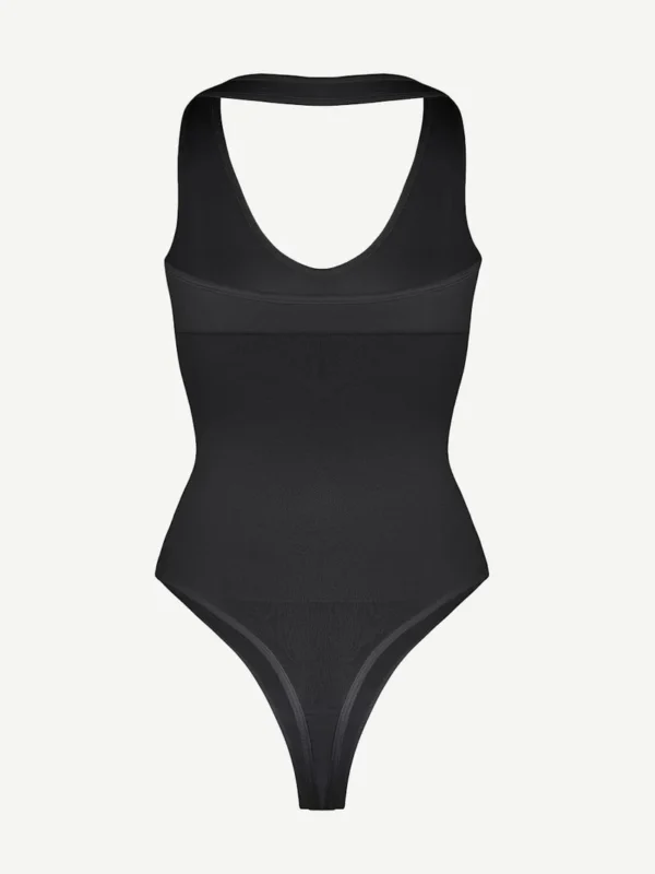 Seamless Hanging Neck Bodysuit Shapewear - Image 13