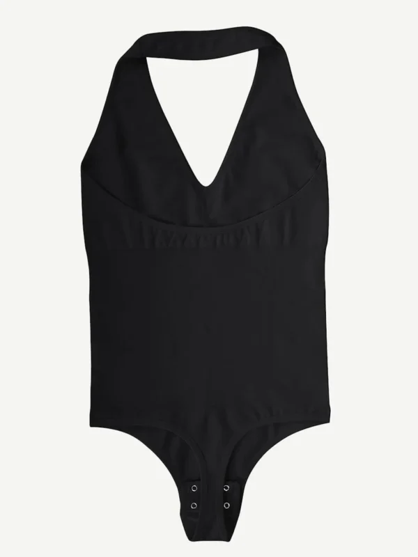 Seamless Hanging Neck Bodysuit Shapewear - Image 2