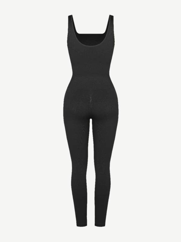 Seamless Square Neck U-Shaped Back Design Shaping Jumpsuit - Image 16