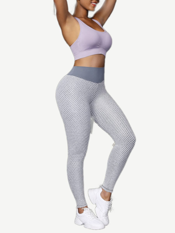 High Waisted Seamless Yoga Leggings Butt Enhancer - Image 4