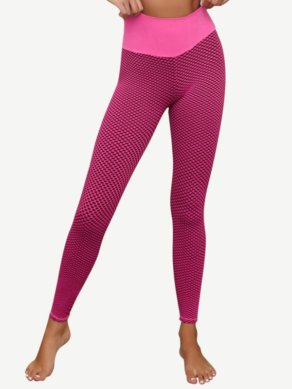 High Waisted Seamless Yoga Leggings Butt Enhancer - Image 6