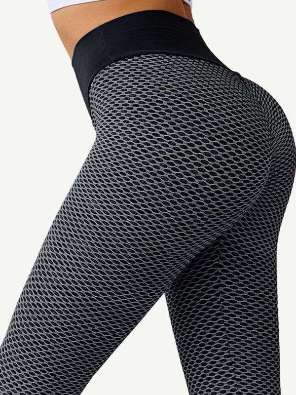 High Waisted Seamless Yoga Leggings Butt Enhancer - Image 2