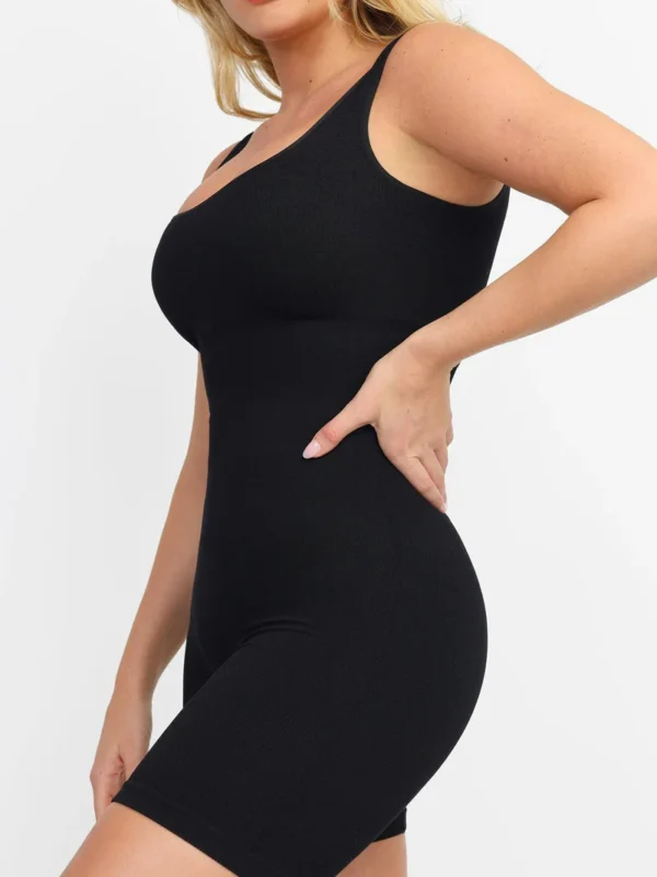 Seamless Square Neck One Piece Sport Romper - Image 6