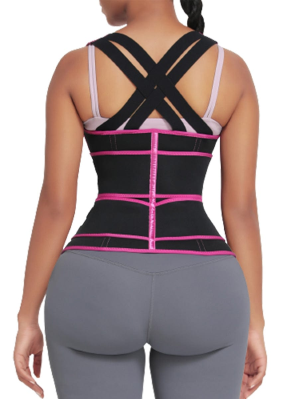 9 Bones Hooks Zipper Neoprene Waist Trainer - Image 5