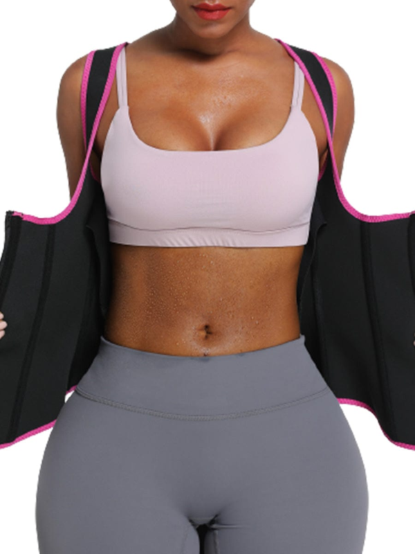 9 Bones Hooks Zipper Neoprene Waist Trainer - Image 8