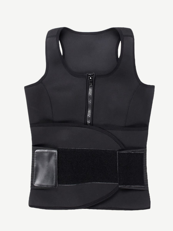 Neoprene Single Belt Vest Fat Burning Abdominal Control Slimming Waist Trainer - Image 4