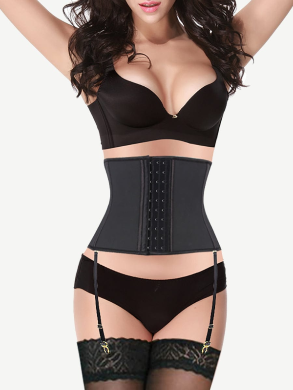 High Power Slimming Body Shapewear Latex Waist Trimmer Girdle Corset Vest For Tummy Slim - Image 4