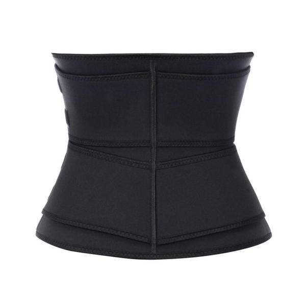 Athletic Waist Trainer Black Big Size Neoprene With Sticker Tummy Control - Image 4