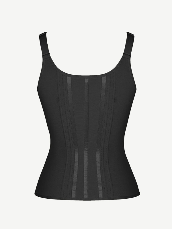 13 Built-in Steel Bone Girdle U-shaped Chest Support Waist Trainer Vest - Image 14