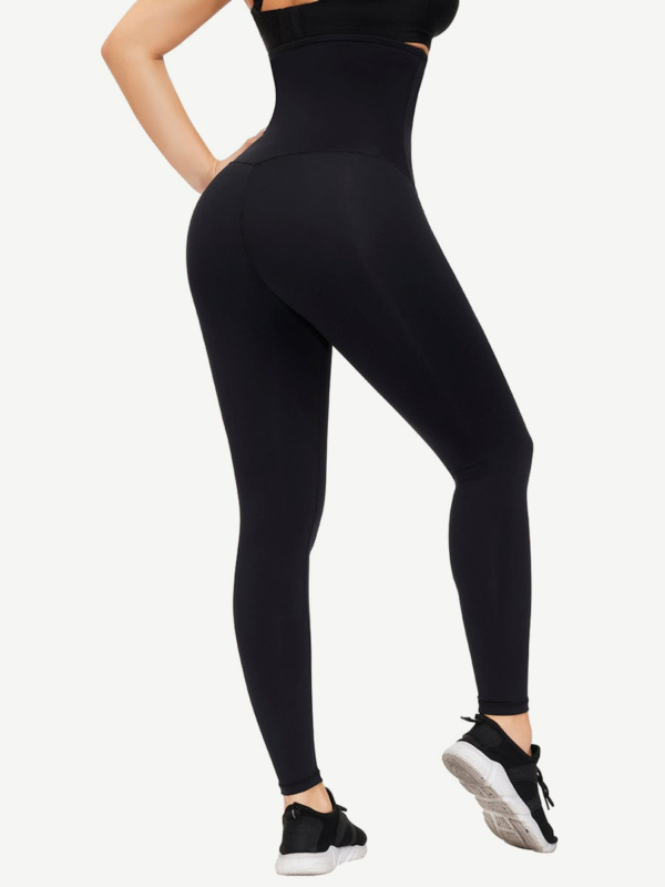 Hooks Waist Trainer Shapewear Leggings Slimming Belly - Image 3