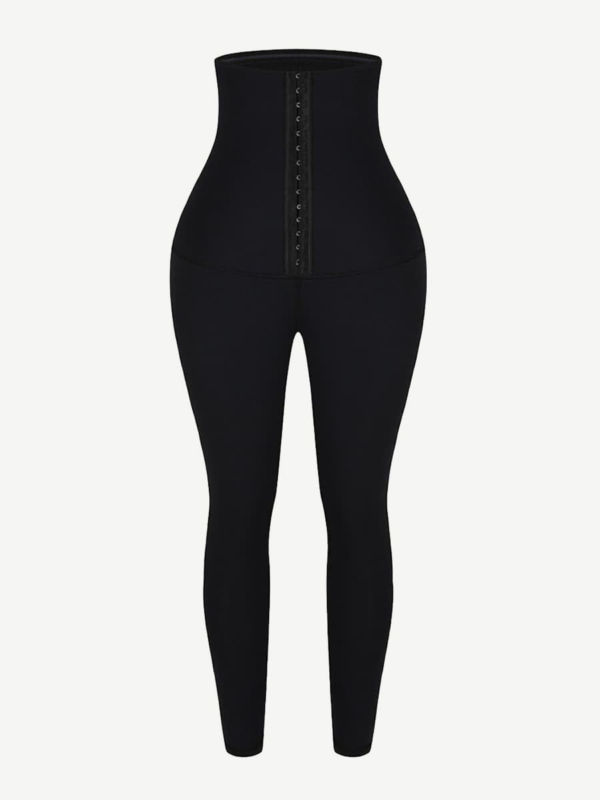 Hooks Waist Trainer Shapewear Leggings Slimming Belly - Image 4