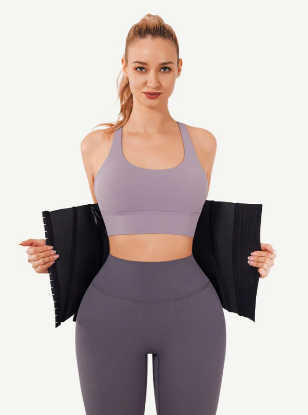 Waist Trainer Abdominal Binder Latex Tummy Wrap Compression - Image 4