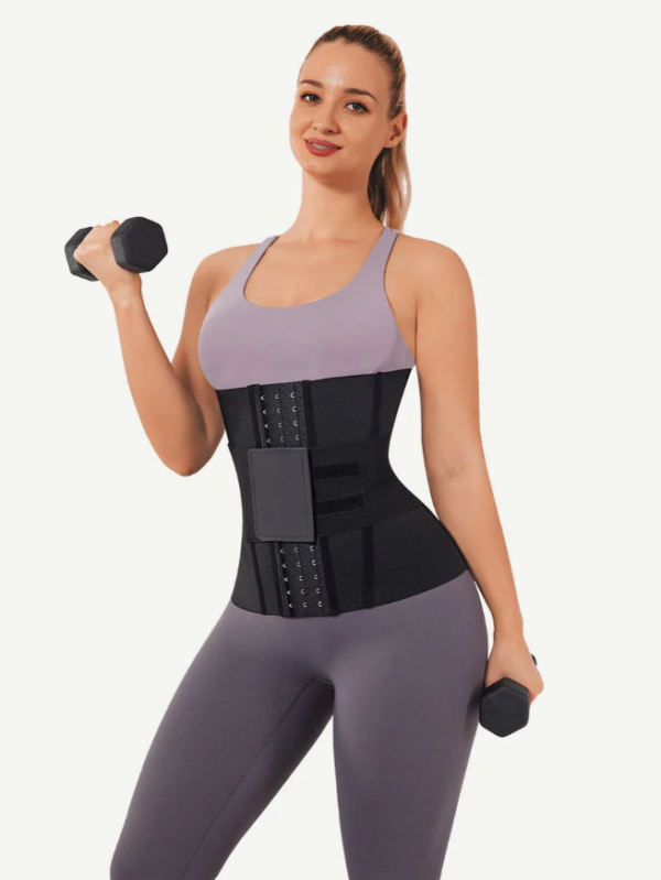 Waist Trainer Abdominal Binder Latex Tummy Wrap Compression - Image 5